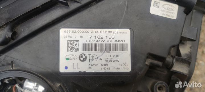 Фары бмв е65 рестайлинг