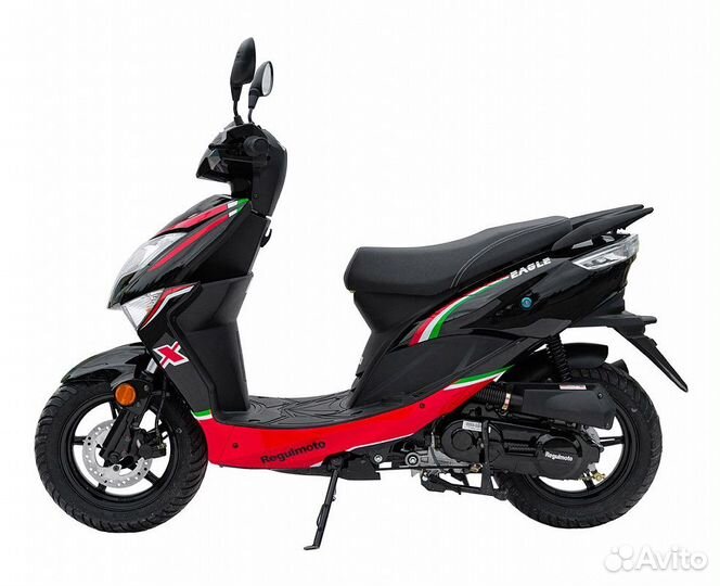 Скутер Regulmoto eagle 50 (LJ50QT-3L) колёса R12