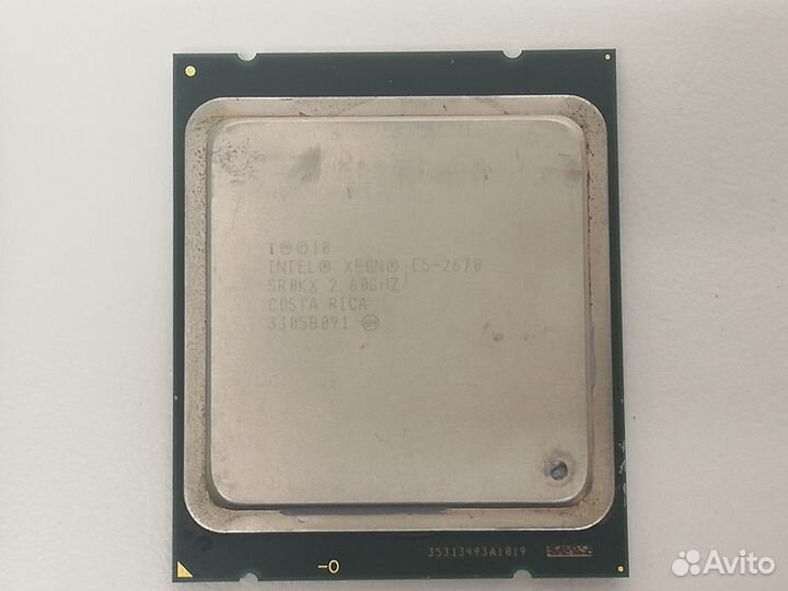 Серверный процессор Intel Xeon E5-2670 2.60GHz