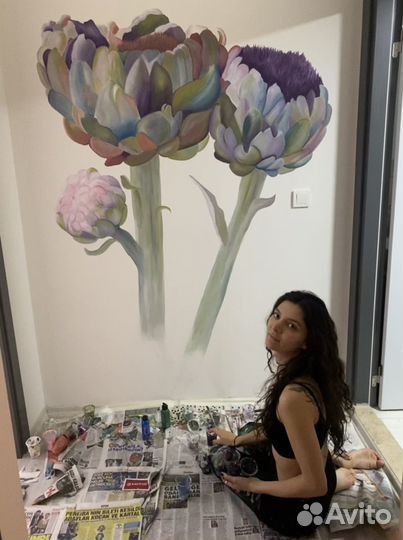 Граффити/художник/роспись стен