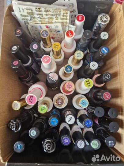 Гель лаки, набор для маникюра