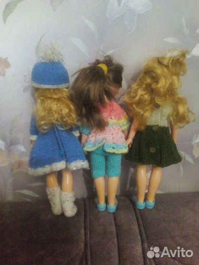 Кукла с вещами ручной работы