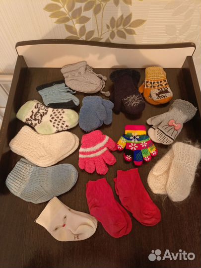 Носки, варежки, перчатки