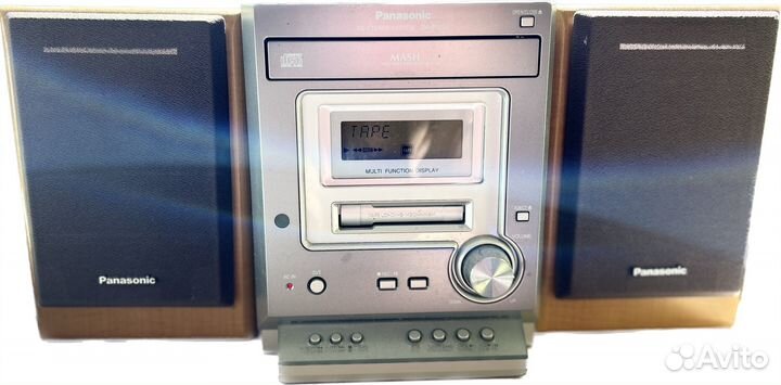 Музыкальный центр panasonic кассета/cd