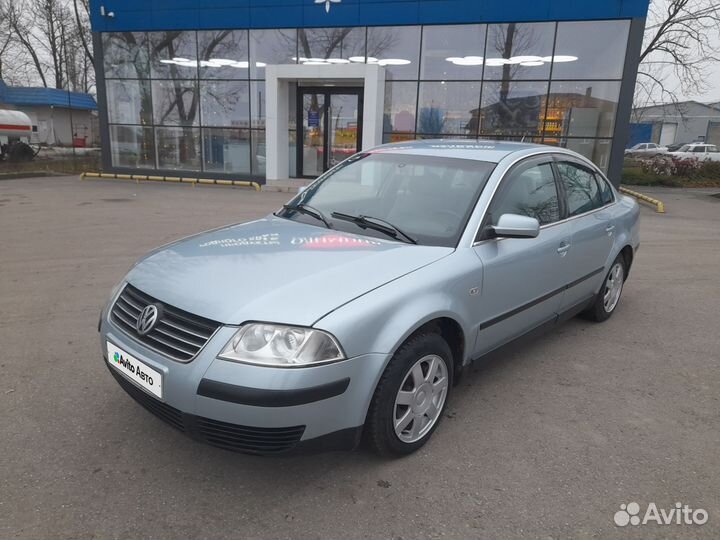 Volkswagen Passat 1.8 МТ, 2002, 289 000 км