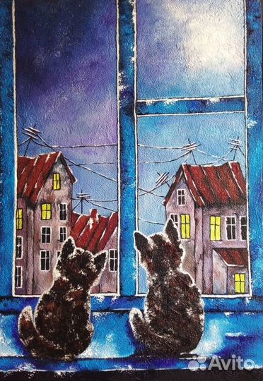 Картина,оргалит, маслом