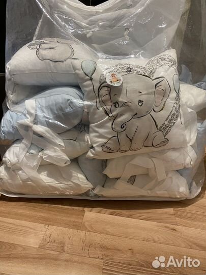 Бортики в детскую кроватку