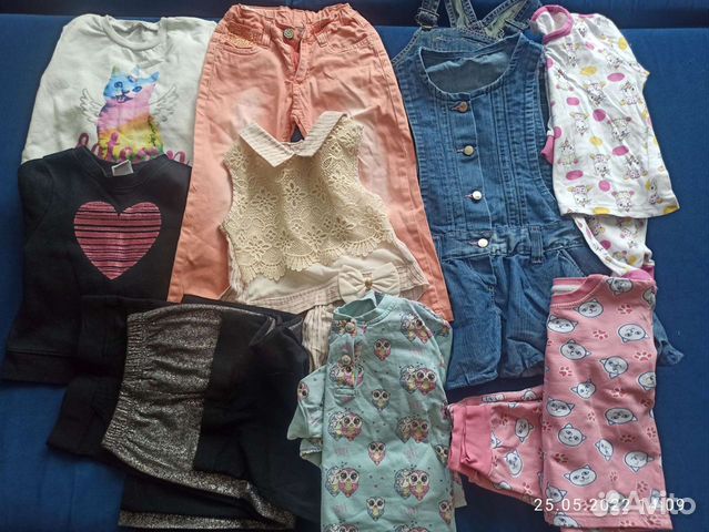 Вещи пакетом для девочки 98 размер
