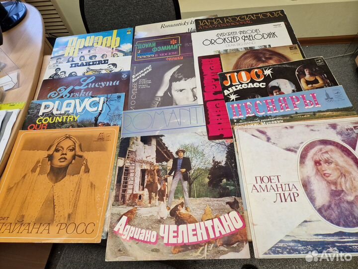 Пластинки коллекция