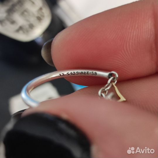 Кольца серебряные Pandora