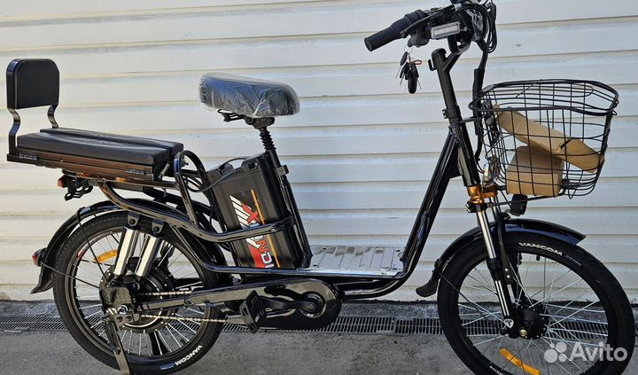 Новый электро велосипед 22 колёса