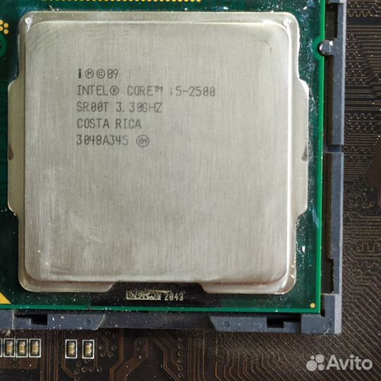 Процессор Intel core i5 2500+ кулер Thermaltake