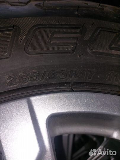 Колеса в сборе r17 новые