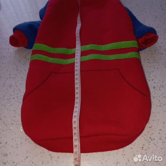 Толстовка, кофта на меху собаке, кошке XL