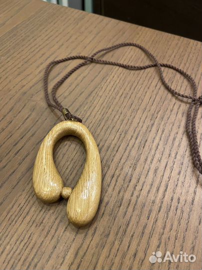Новый деревянный кулон