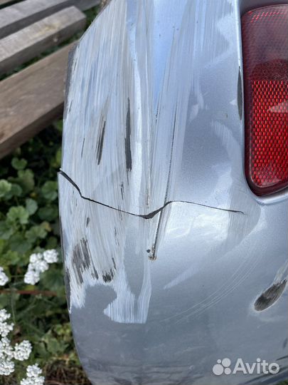 Задний бампер LADA kalina