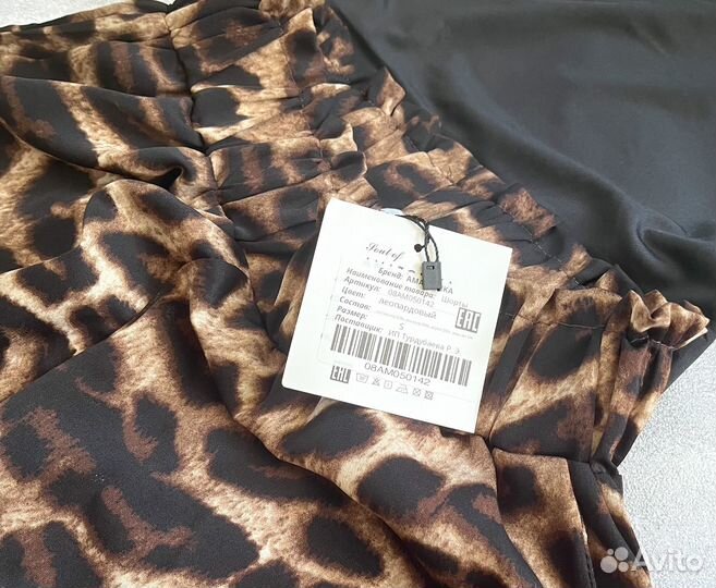 Леопардовые шорты женские новые 42-44-46