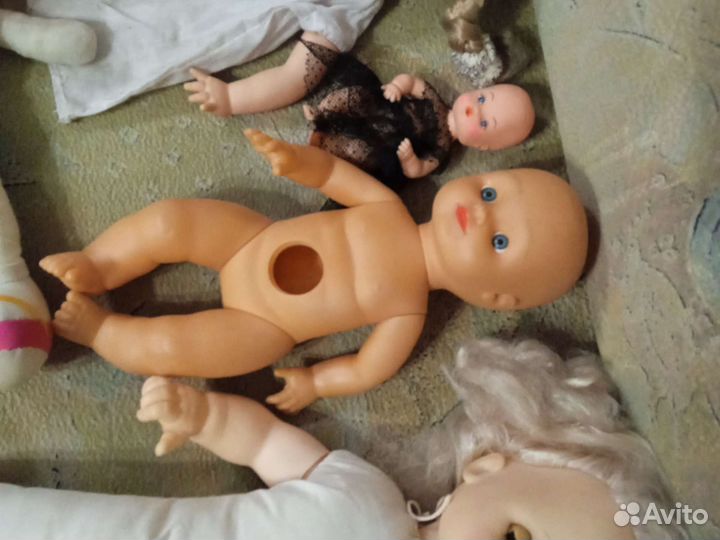Куклы для реставрации, б/у