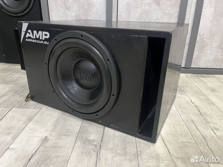 Сабвуфер 12 номинал 500Watt+моноблок