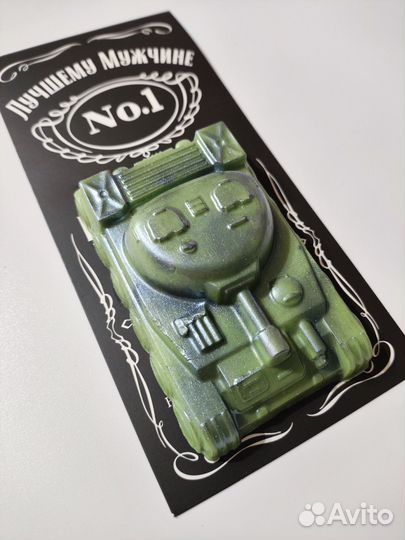 Подарок мужчине на 23 февраля мыло