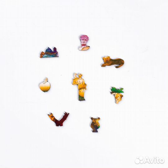 Деревянный пазл 