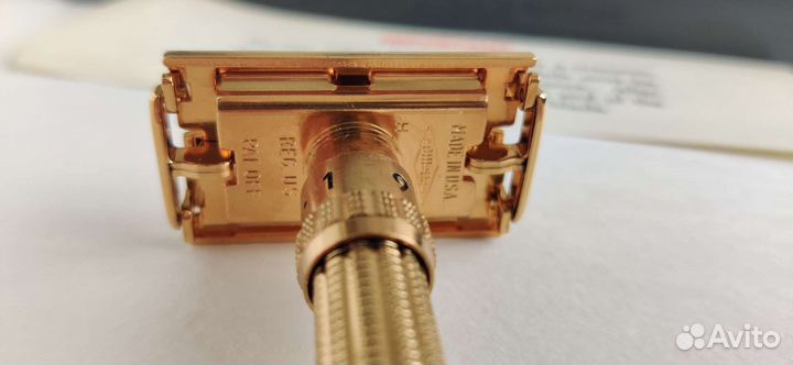 Бритва Gillette Aristocrat Adjustable Gold NOS