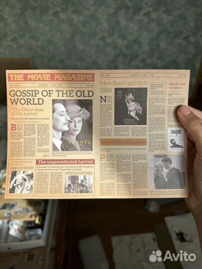 Наклейки в стиле ретро винтаж