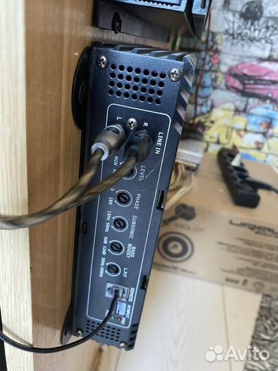 Сабвуфер урал молот 12, усилитель swat m-1.500