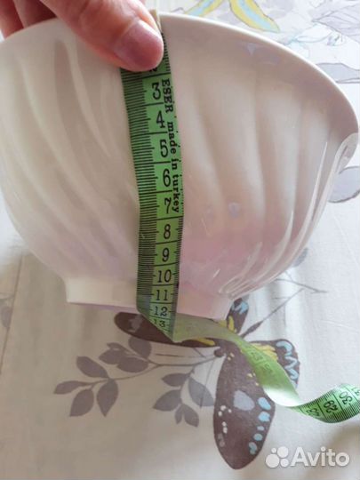 Салатница дулево фарфоровая