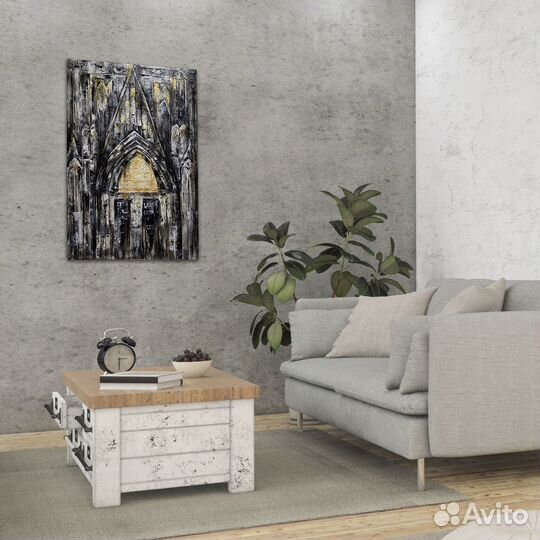 Картина абстракция