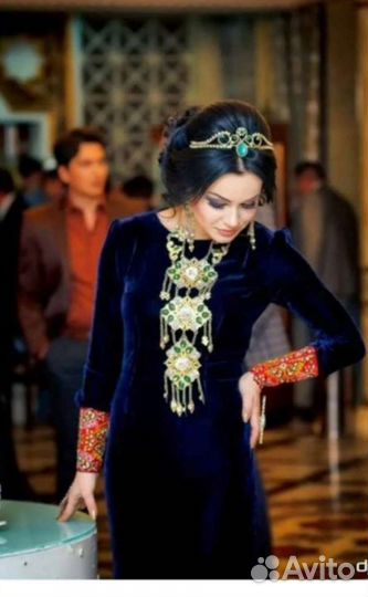 Туркменские воротники ручная работа