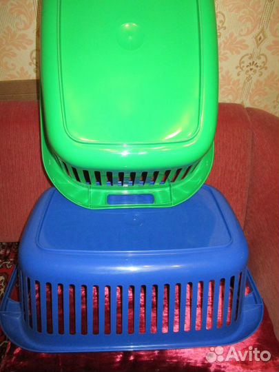 Корзина (пластик) для хозяйственных нужд,новые