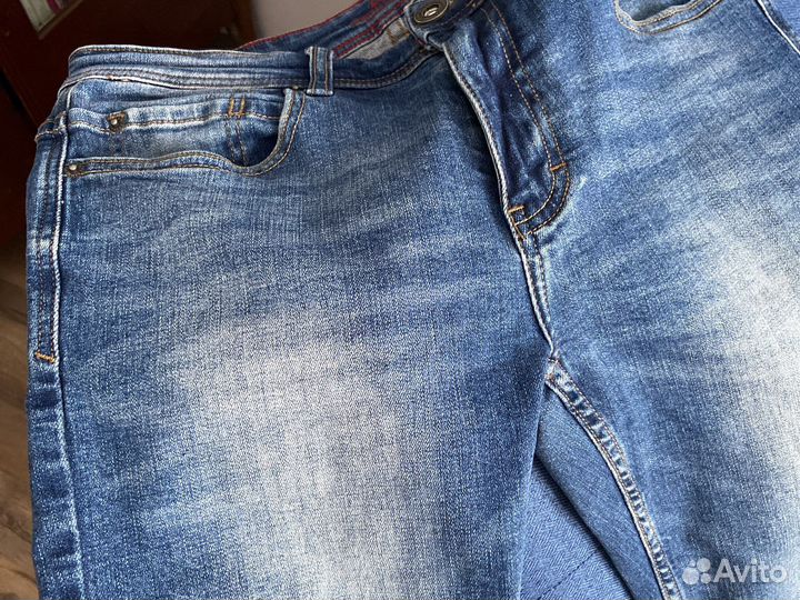 Мужские синие джинсы 30 размер m