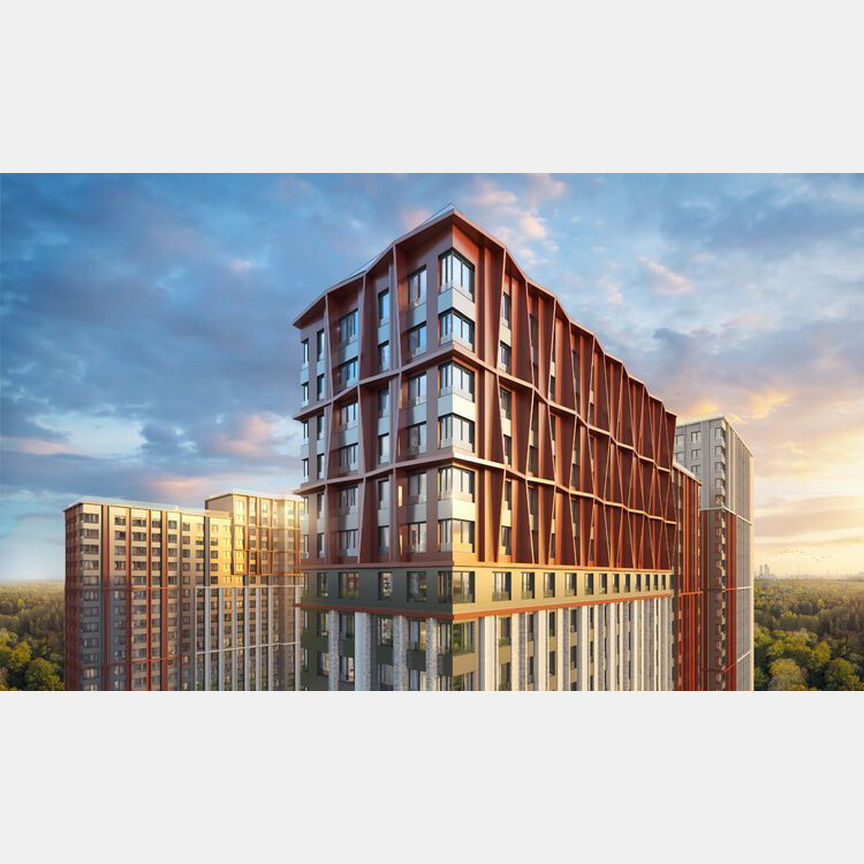 1-к. квартира, 37,5 м², 16/22 эт.