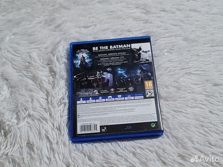 PS4. Batman: Return to Arkham. Две игры на диске