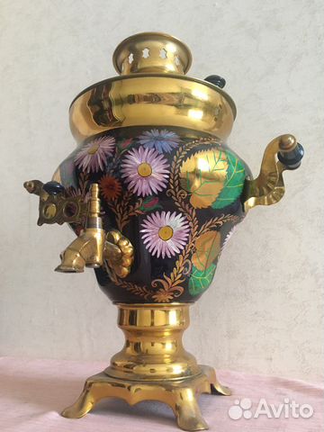 Самовар электрический расписной