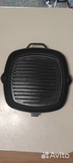 Чугунная сковородка гриль