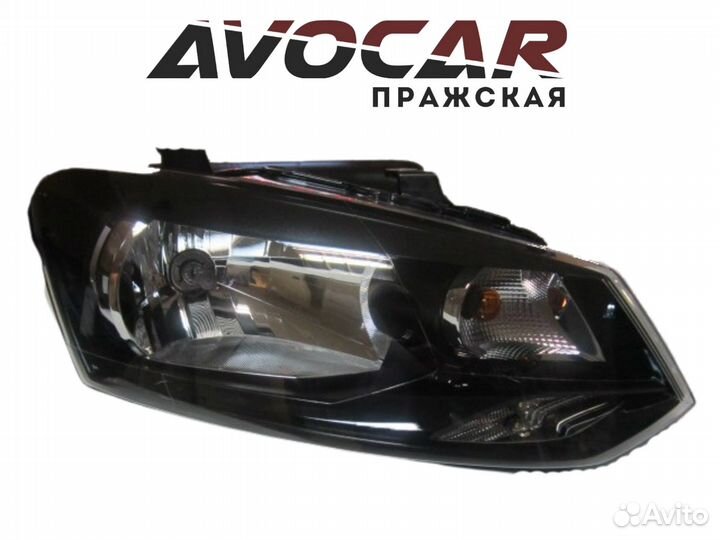 Фара правая одноламповая VW Polo 2010-2020