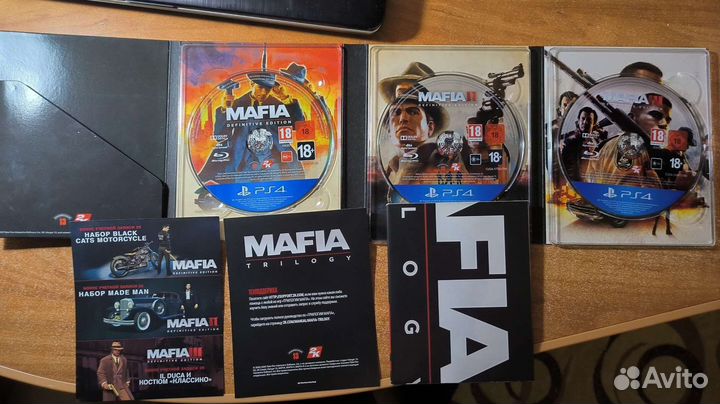 Игра Mafia: Trilogy PS4