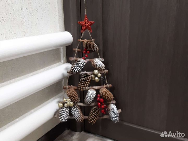 Новогоднее панно Ёлка декортивное украшение