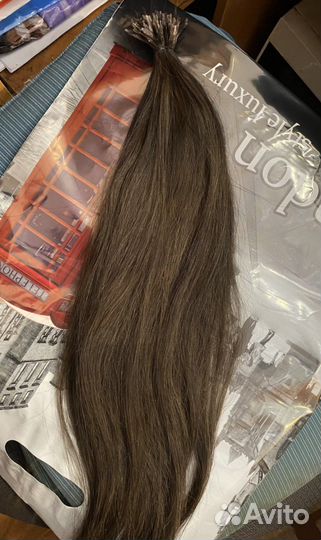 Волосы для наращивания натуральные бу