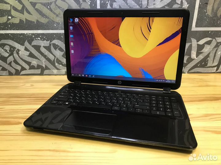 Офисный ноутбук HP на SSD/2видеокарты