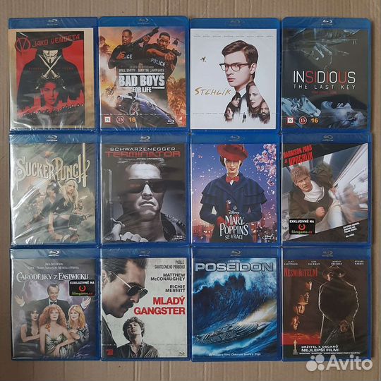 Blu ray диски лицензия импорт