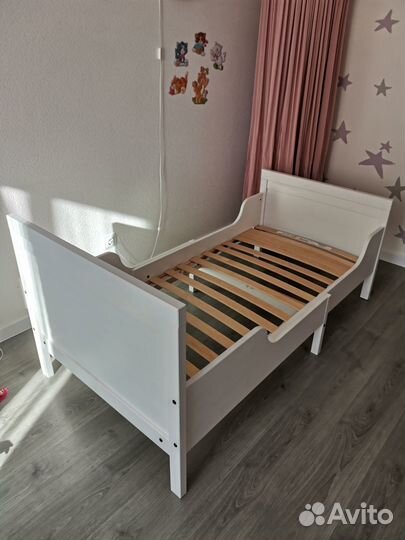 Детская раздвижная кровать IKEA sundvic