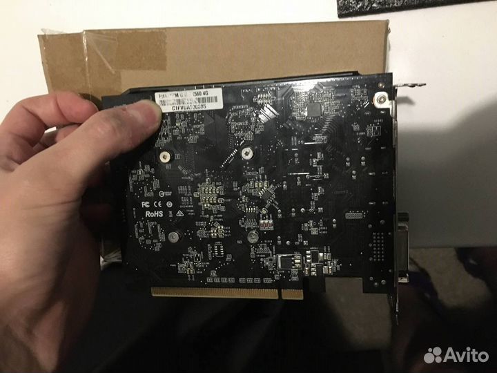 Видеокарта rx560 4gb