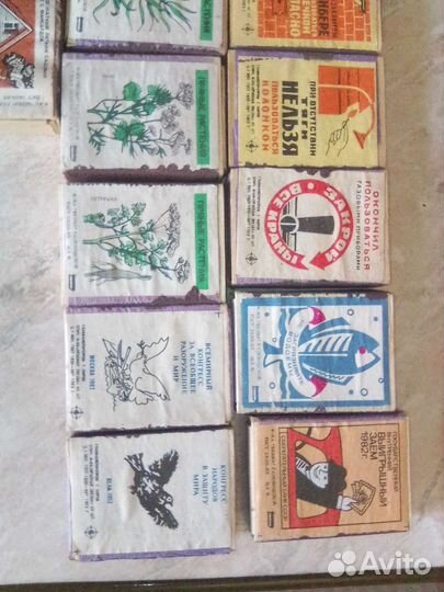 Спички СССР в деревянном коробке