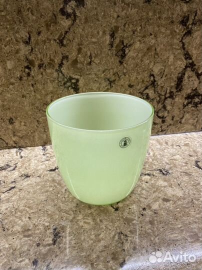 Стеклянное кашпо для цветов IKEA