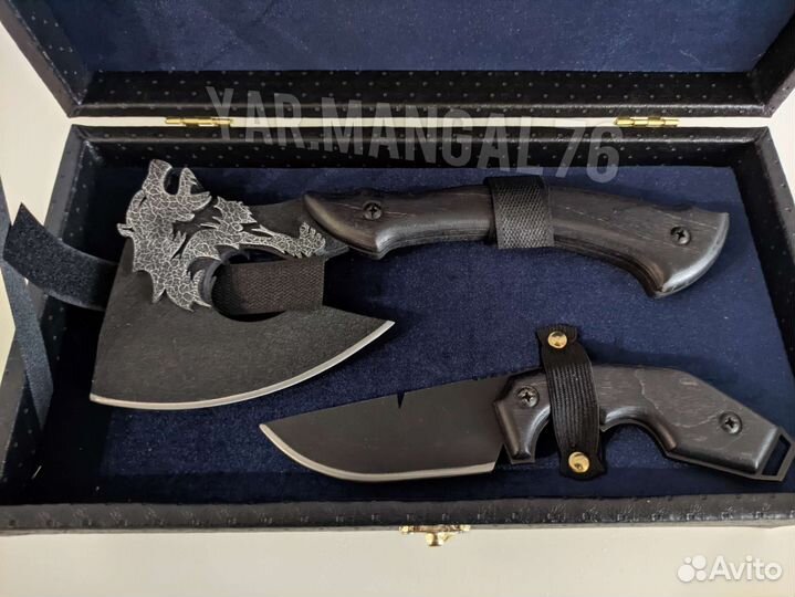 Топор туристический в кейсе подарочный набор