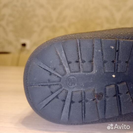 Сапожки для девочки демисезонные