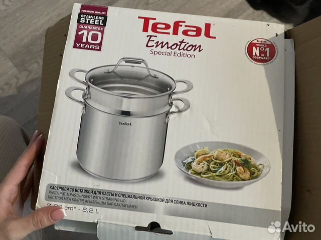 Кастрюля tefal новая
